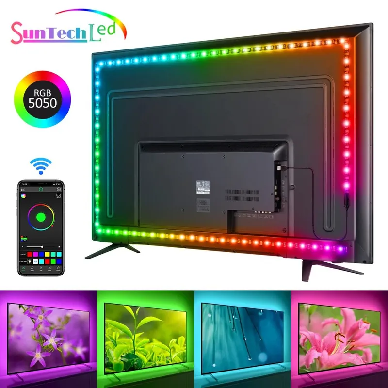 Smart LED Strip TV rétroéclairage 5M RGB Android/iOS 339